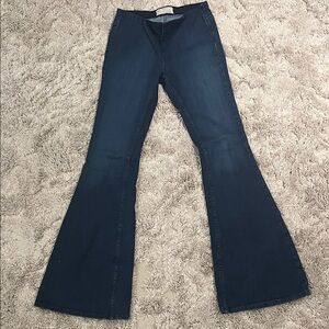 Free People Indigo Flare Jeans